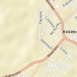 Kněžmost Street Map