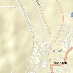 Mostek Street Map