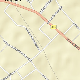 Gogolin Street Map