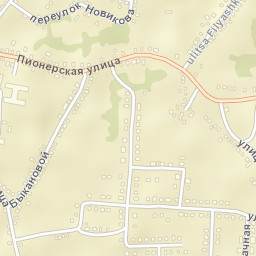 Volokonovka Street Map