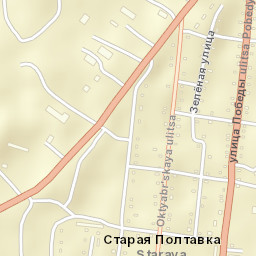 Staraya Poltavka Street Map
