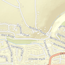 Bodmin Street Map