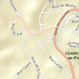 Comblain-au-Pont Street Map