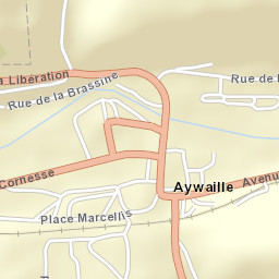Aywaille Street Map