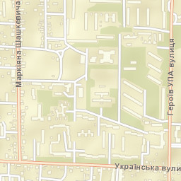 Sokal’ Street Map