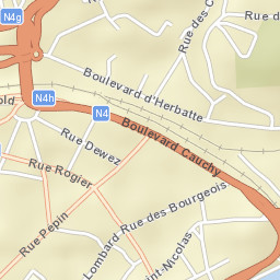 Namur Street Map