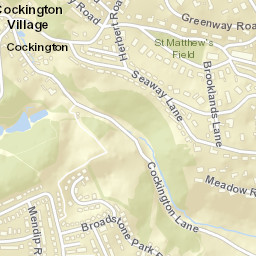 Cockington Street Map