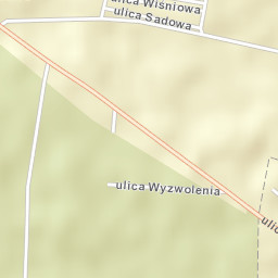 Rogóźno Street Map