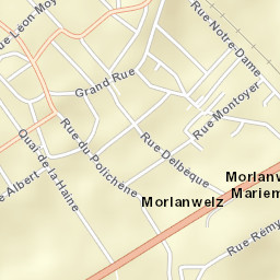 Morlanwelz-Mariemont Street Map