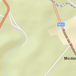 Modave Street Map