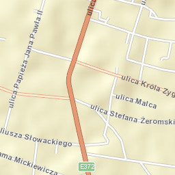 Tomaszów Lubelski Street Map