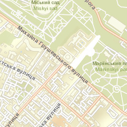 Podil’s’kyy Rayon Street Map