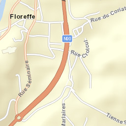 Floreffe Street Map