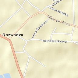 Rozwadza Street Map