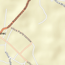 Połaniec Street Map