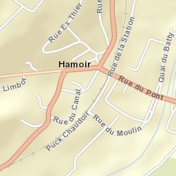 Hamoir Street Map