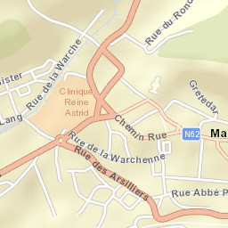 Malmédy Street Map