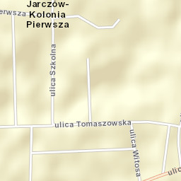 Jarczów Street Map