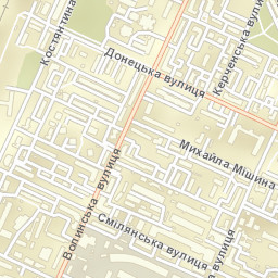 Solomianka Rayon Street Map
