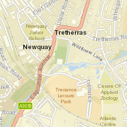 Towan Blystra Rd, Newquay, Cornwall TR7, UK Street Map