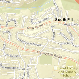Saltash Street Map
