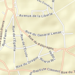 Colfontaine Street Map