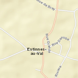 Estinnes-au-Val Street Map