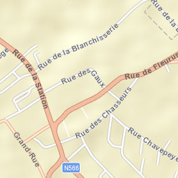 Châtelet Street Map
