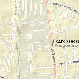 Podgorenskiy Street Map