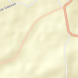 Gesves Street Map