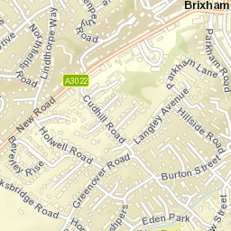 Brixham Street Map