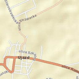 Ujazd Street Map