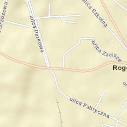 Rogoźnik Street Map