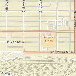 5 Manitoba Street West, Moose Jaw, SK S6H Street Map