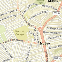 Plymouth Street Map