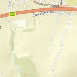 A38, Ivybridge, Devon PL21, UK Street Map