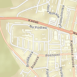 Kadaň Street Map