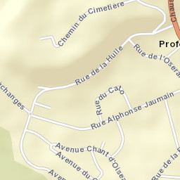 Profondeville Street Map