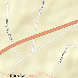 Sarnów Street Map