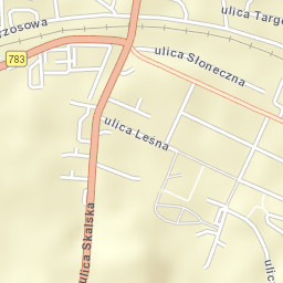 Wolbrom Street Map