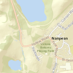 Nanpean Street Map
