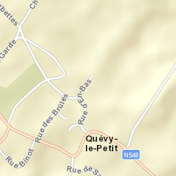 Quévy-le-Petit Street Map