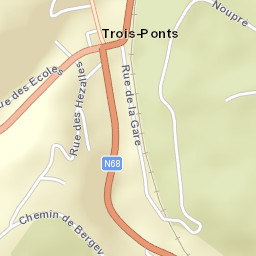 Trois-Ponts Street Map