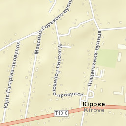 Kirove Street Map