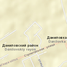 Danilovka Volgograd Oblast Street Map