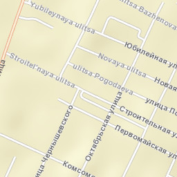 Priargunsk Street Map