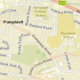 Plymstock Street Map