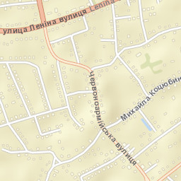 Baryshivka Street Map