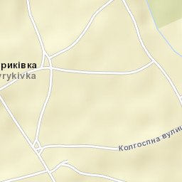 Kyrykivka Street Map