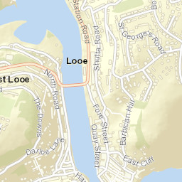 Looe Street Map